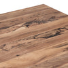 Hudson Large Square Coffee Table Spalted Primavera Variations Detail Four Hands