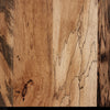 Hudson Large Square Coffee Table Spalted Primavera Black Vine Detail 237678-002