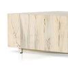 Hudson Rectangle Coffee Table Bleached Spalted Primavera Veneer Detail 227798-005