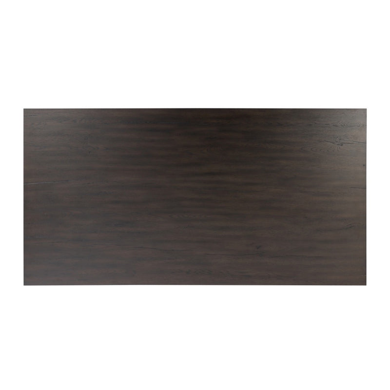 Isaac Coffee Table Smoked Black Veneer Top View 239832-001