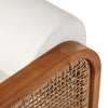 Ivetta Outdoor Chair Woven Panel Armrest Four Hands