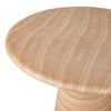 Janice Dining Table Sand Striae Tabletop Detail Four Hands