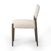 Jayla Armless Dining Chair Antwerp Natural Side View 238922-004