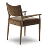 Jayla Dining Armchair Altair Mushroom Angled Back View 238919-005