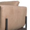 Four Hands Jenkins Sofa Heritage Taupe Iron Legs