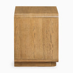 Jesper Oak Nightstand Natural Side View Co.House Designs