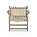 Jevon Outdoor Chair Grey Eucalyptus Back View 227359-002