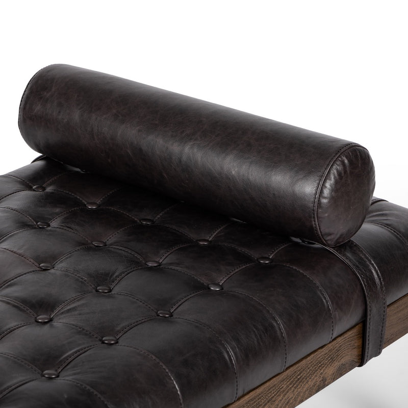 Joanna Bench Sonoma Black Tufted Detail 223318-002