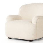 Four Hands Kadon Chair Sheepskin Natural Angled View