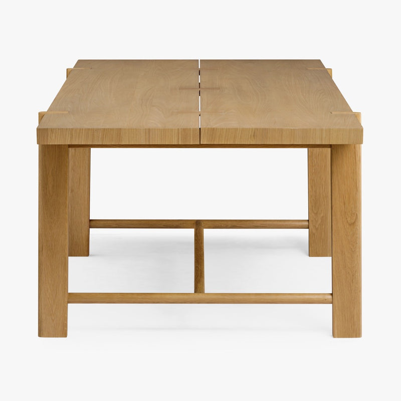 co.house Designs Kaja Oak Dining Table Natural Side View