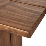 Katarina Console Table Natural Guanacaste Live Edge Detail Four Hands