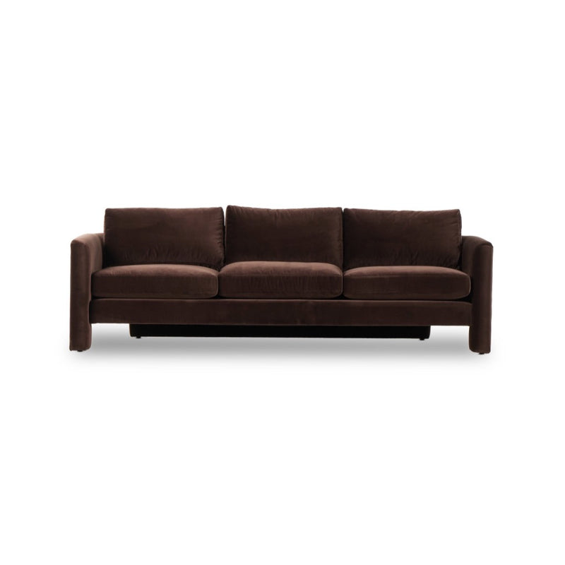 Katya Sofa Surrey Cocoa Front Facing View 238395-001