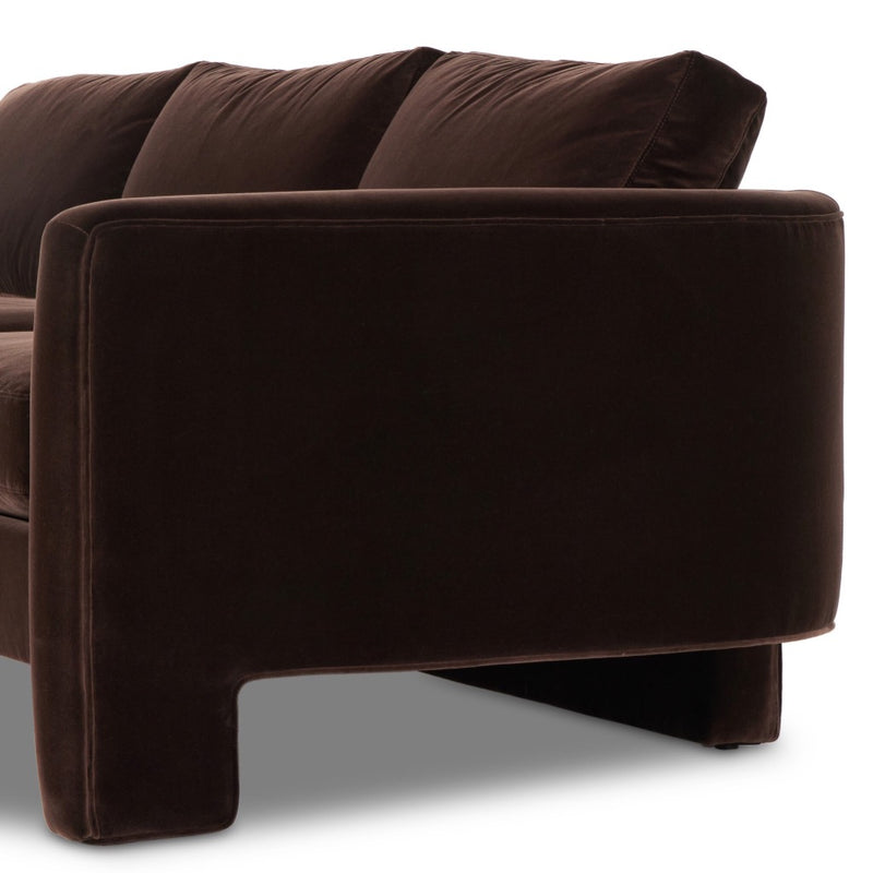 Katya Sofa Surrey Cocoa Armrest 238395-001