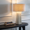 Keaton Table Lamp White Staged View CH-1001677-VN06-DC-LT-TL-WH