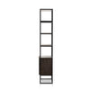 Kelby Bookcase Gunmetal Side View 226055-001