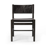 Kena Dining Chair Charcoal Parawood Front Facing View 231883-004