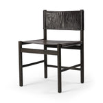 Four Hands Kena Dining Chair Charcoal Parawood Angled View