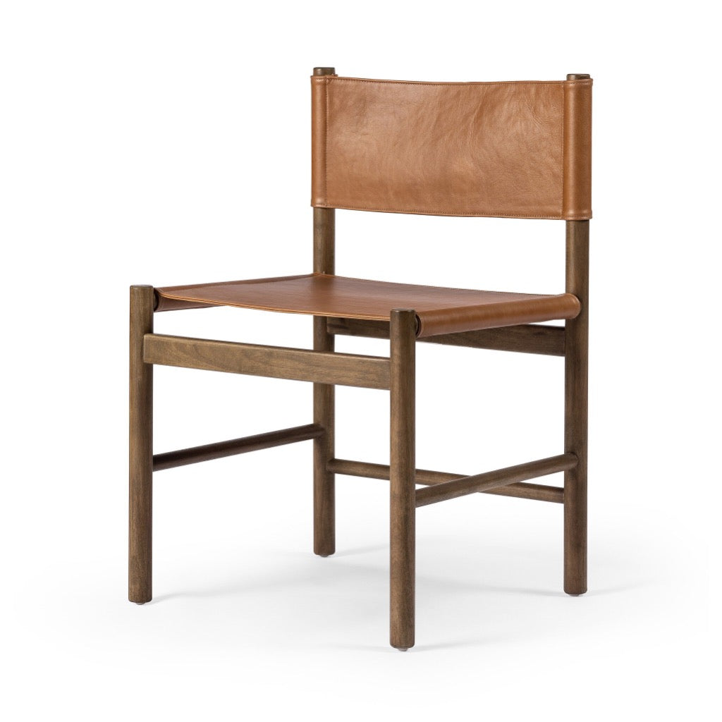 Kena Dining Chair Sonoma Butterscotch Angled View 231883-005