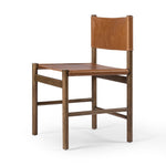 Four Hands Kena Dining Chair Sonoma Butterscotch angled View