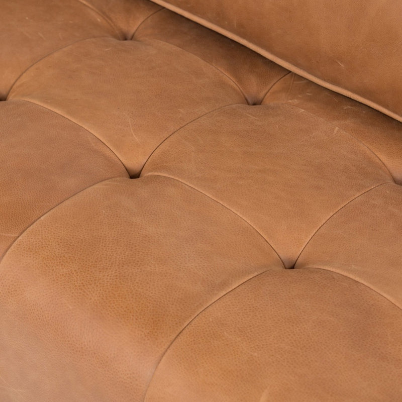 Kiera Sofa Palermo Cognac Tufted Seating 228373-001