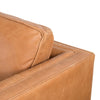 Kiera Sofa Palermo Cognac Top Grain Leather Armrest 228373-001