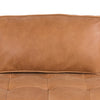 Kiera Sofa Palermo Cognac Top Grain Leather Backrest Four Hands