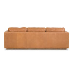 Kiera Sofa Palermo Cognac Back View Four Hands