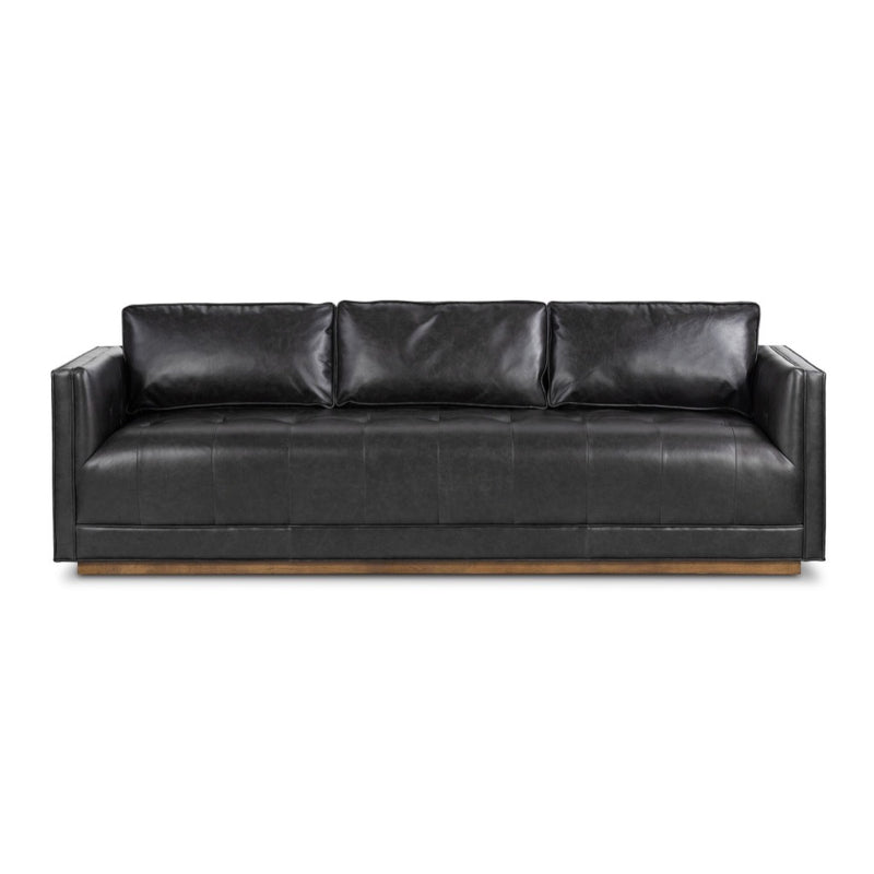 Kiera Sofa Sonoma Black Front Facing View 228373-004