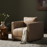 Kiera Swivel Chair - Palermo Nude