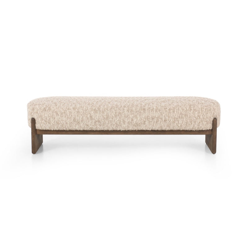 Kirby Accent Bench Solema Cream Front View