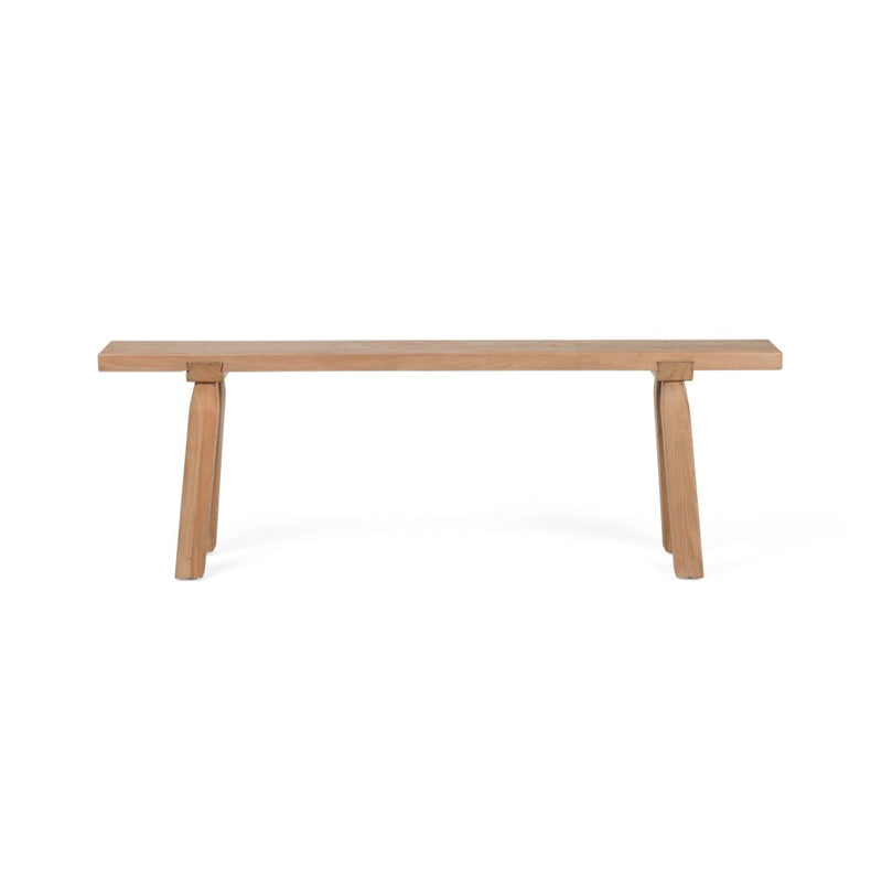 Lahana Accent Bench - Natural Elm