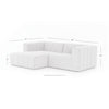 Langham 2-Piece Sectional - Napa Sandstone