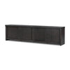 Laredo Media Console Smoked Black Angled View 235943-001