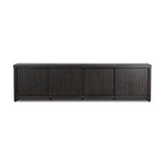 Laredo Media Console Smoked Black Front Facing View 235943-001