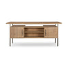 Lauren Desk Natural Solid Oak Front Facing View 104607-002
