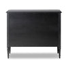 Lendon 3 Drawer Dresser Black Back View 101999-002