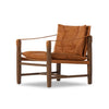 Lenz Chair Kennison Cognac Angled View 230361-001