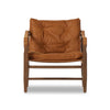 Lenz Chair Kennison Cognac Front Facing View 230361-001