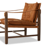 Lenz Chair Kennison Cognac Angled View 230361-001