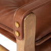 Lenz Dining Armchair Sonoma Chestnut Armrest Four Hands