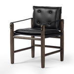 Lenz Dining Armchair Carson Black angled View 232983-013