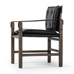 Lenz Dining Armchair Carson Black angled View 232983-013