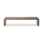 Leo Coffee Table Rustic Grey Front Facing View 231785-002