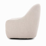 Four Hands Levi Swivel Chair Knoll Sand Side View