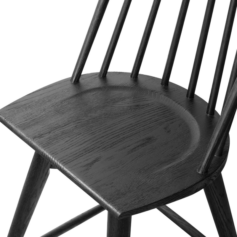 Lewis Swivel Counter Stool Black Oak Seating 238328-002