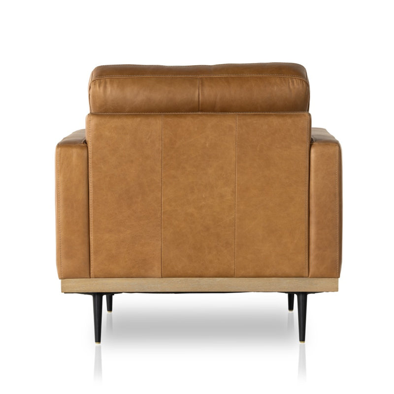 Lexi Chair Sonoma Butterscotch Back View Four Hands