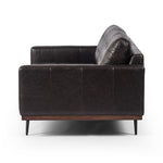 Lexi Sofa Sonoma Black Leather Side View 227999-006