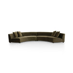 Four Hands Liam 2-Piece Sectional Surrey Olive Angled View