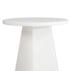 Lloyd Side Table White Base CH-1002846-VN12-FN-OD-ST-WH-OS