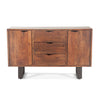 Home Trends & Design Loft 54" Sideboard Walnut Front Facing View